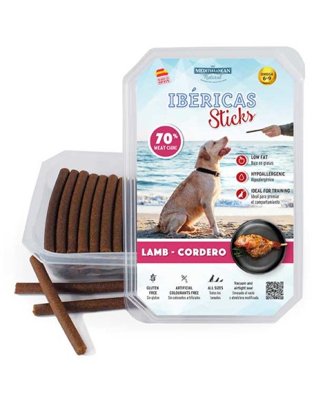 MEDITERRANEAN NATURAL IBERICAS STICKS CORDERO 800 GR 350 GR - 2