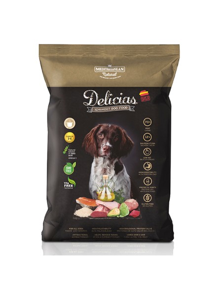MEDITERRANEAN NATURAL DELICIAS PERROS ADULTOS 3 KG 1 5 KG - 2