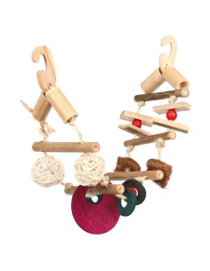 TRIXIE ESCALERA COLGANTE BAMBÚ PÁJAROS 45 CM - 2