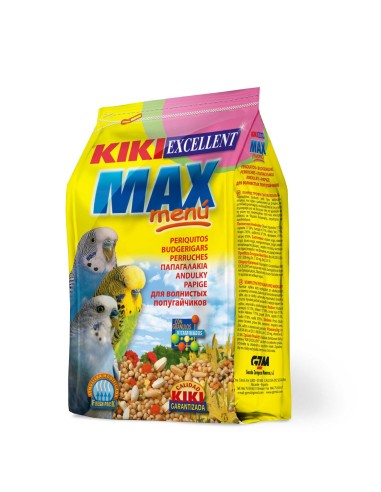 KIKI EXCELLENT MAX MENU PERIQUITOS - 1 KG 1 KG - 2