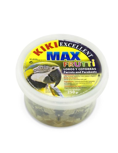 KIKI EXCELLENT MAX FRUTTI PARA LOROS Y COTORRAS - 250 GR 250 GR - 2