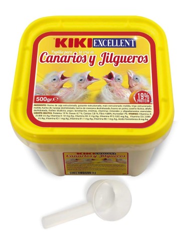 KIKI EXCELLENT PAPILLA PARA CANARIOS Y JILGUEROS 1 KG 500 GR - 2
