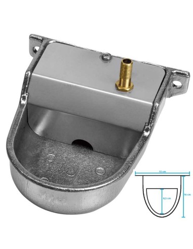 COPELE BEBEDERO AUTOMÁTICO P-3 METÁLICO VERTICAL METÁLICO - 2