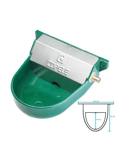 COPELE BEBEDERO AUTOMÁTICO P-5 METÁLICO VERDE - 2