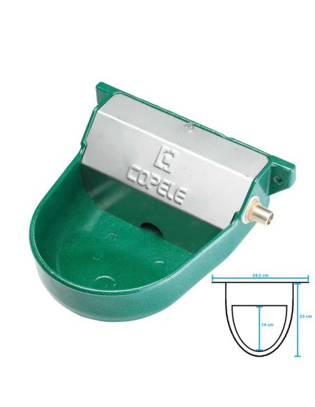 COPELE BEBEDERO AUTOMÁTICO P-5 METÁLICO VERDE - 2