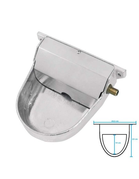 COPELE BEBEDERO AUTOMÁTICO P-5 METÁLICO METÁLICO - 2