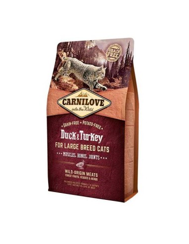 CARNILOVE PATO Y PAVO PARA GATOS GRANDES - 2