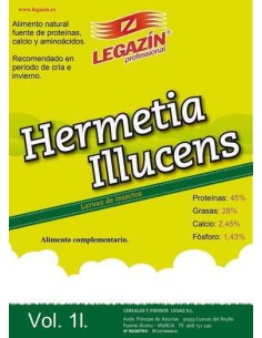 LEGAZÍN LEGAZIN HERMETIA ILLUCENS - 1 LITRO 1 LITRO - 2