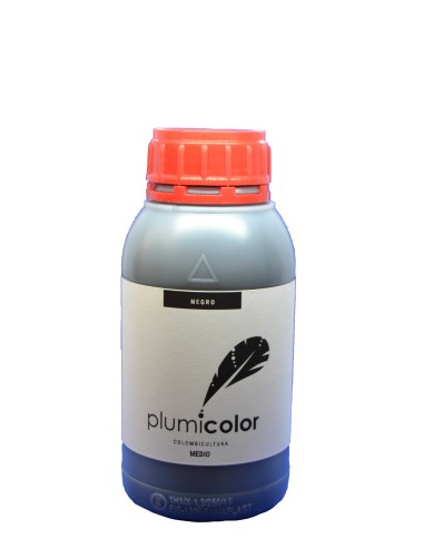 PLUMICOLOR PINTURA PALOMOS NEGRO 500 ML - 2