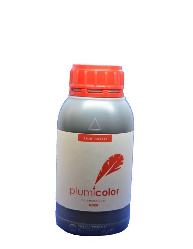 PLUMICOLOR PINTURA PALOMOS 500 ML ROJO FERRARI - 2