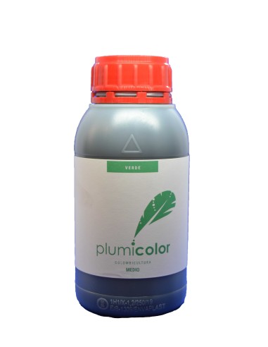 PLUMICOLOR PINTURA PALOMOS VERDE 500 ML - 2