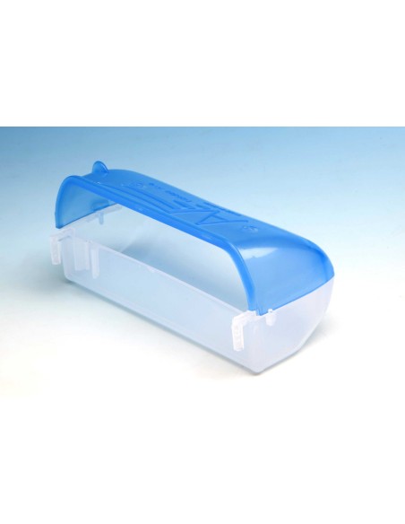 MOLDES AVE COMEDERO DOBLE TAPA AZUL 