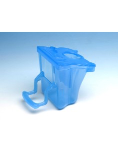 MOLDES AVE COMEDERO TULIPA PATA ORIFICIO AZUL 