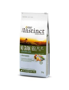 TRUE INSTINCT NO GRAIN JUNIOR MEDIUM-MAXI SALMÓN - 12 KG - 2