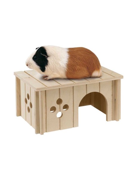 FERPLAST CASETA MADERA PARA COBAYAS SIN 4645 - 26 X 17,3 X 13 CM