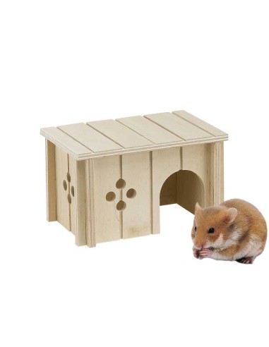 FERPLAST CASETA MADERA PARA HAMSTER SIN 4641 4642