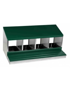 GAUN PONEDERO 4 DEPARTAMENTOS CON CUBETA 