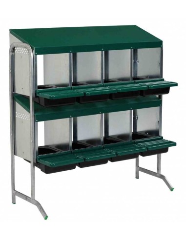 GAUN PONEDERO CON CUBETA Y PATAS - 8 DEPARTAMENTOS 