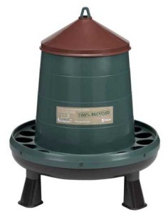 COPELE TOLVA AVES PLÁSTICO RECICLADO CON PATAS 2 KG 4 KG 8 KG 16 KG 12 KG - 2