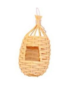 SISAL FIBRE NIDO DE MIMBRE EN FORMA DE PERA Ø8 X 14 CM - 2