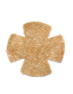 SISAL FIBRE FORRO EN CRUZ DE SISAL, JUTA Y ALGODÓN Ø10 CM Ø12 CM Ø8 CM - 2