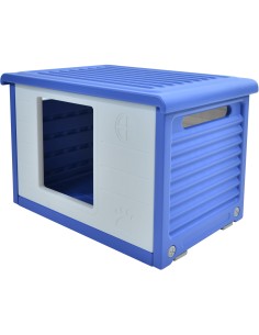 GAUN CASETAS MASCOTAS CONFORT AZUL 