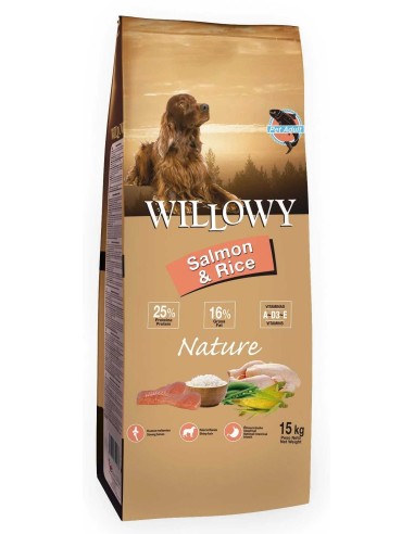 WILLOWY NATURE SALMÓN Y ARROZ - 15 KG 15 KG - 2