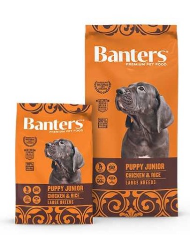 BANTERS PUPPY JUNIOR LARGE POLLO Y ARROZ - 2