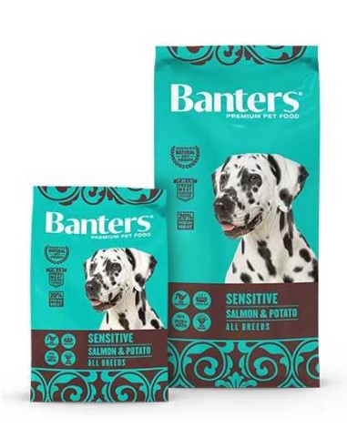 BANTERS ADULT SENSITIVE SALMÓN Y PATATA - 2