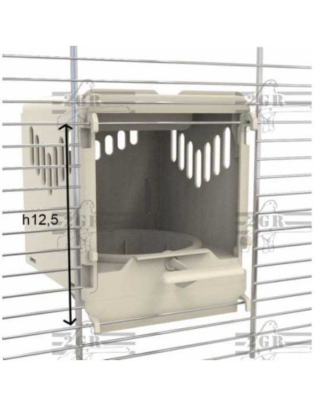 2G-R NIDO EXTERNO SAMSARA VERDE 12 5 X 19 5 X 16 5 CM - 5