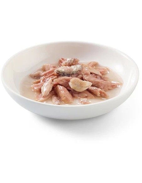 SCHESIR ATÚN CON SARDINA EN CALDO DE COCCIÓN PARA GATOS - 70 GR (14 UNIDADES) 14 X 70 GR - 3