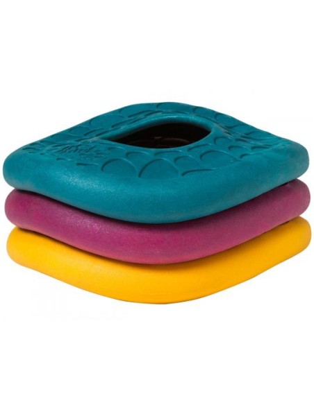 WEST PAY WEST PAW ZOGOFLEX AIR DASH JUGUETE PARA PERROS AMARILLO FUCSIA AGUAMARINA L (21 CM) L (21 CM) L (21 CM) - 2