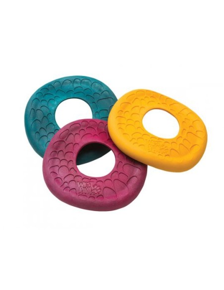 WEST PAY WEST PAW ZOGOFLEX AIR DASH JUGUETE PARA PERROS AMARILLO FUCSIA AGUAMARINA L (21 CM) L (21 CM) L (21 CM) - 3