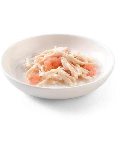 SCHESIR POLLO CON GAMBAS EN CALDO DE COCCIÓN PARA GATOS - 70 GR (14 UNIDADES) 14 X 70 GR - 3