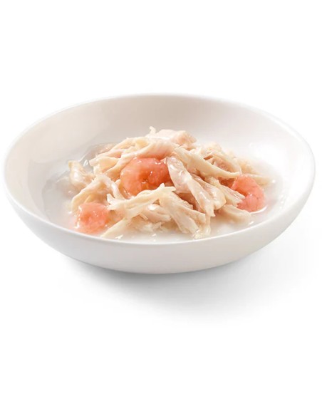SCHESIR POLLO CON GAMBAS EN CALDO DE COCCIÓN PARA GATOS - 70 GR (14 UNIDADES) 14 X 70 GR - 3