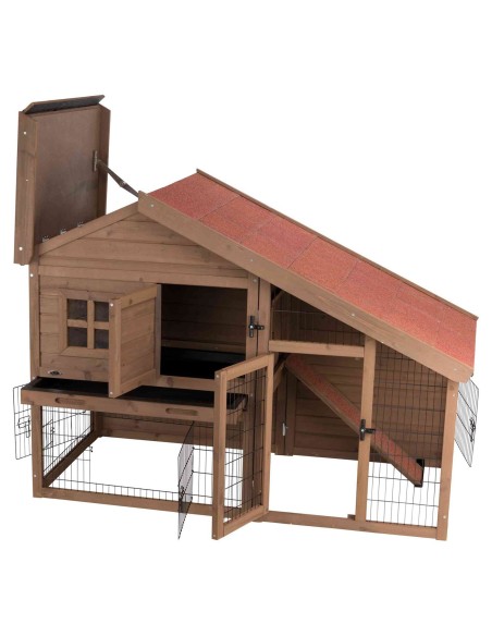 TRIXIE CONEJERA CON RECINTO - 151 X 107 X 80 CM 151 X 107 X 80 CM - 4