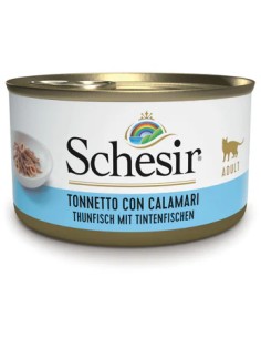 SCHESIR ATÚN CON CALAMARES EN GELATINA PARA GATOS - 85 GR (14 UNIDADES) 14 X 85 GR - 2