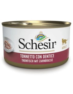 SCHESIR ATÚN CON DENTÓN EN GELATINA PARA GATOS - 85 GR (14 UNIDADES) 14 X 85 GR - 2
