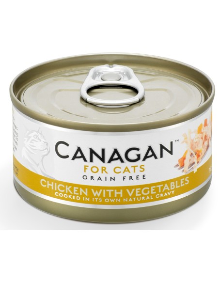 CANAGAN LATA DE POLLO CON VERDURAS PARA GATOS - 75 GR 75 GR - 2