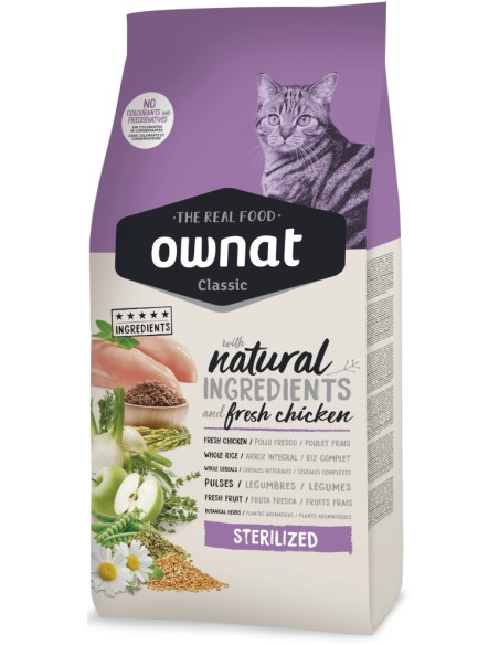 OWNAT CLASSIC STERILIZED PARA GATOS 4 KG 15 KG 1 5 KG - 2