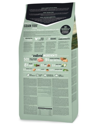 OWNAT JUST GRAIN FREE ADULT CHICKEN 3 KG 14 KG - 3
