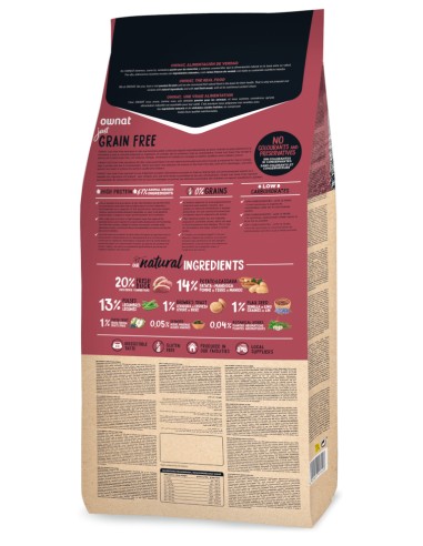 OWNAT JUST GRAIN FREE DUCK 3 KG 14 KG - 3