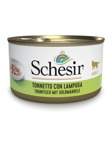 SCHESIR ATÚN CON LAMPUGA EN GELATINA PARA GATOS - 85 GR (14 UNIDADES) 14 X 85 GR - 2