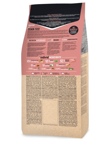 OWNAT JUST GRAIN FREE ADULT CHICKEN PARA GATOS 8 KG 3 KG 1 KG 400 GR - 3