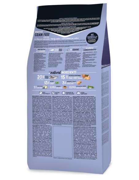 OWNAT PRIME GRAIN FREE STERILIZED FISH PARA GATOS 8 KG 3 KG 1 KG - 3