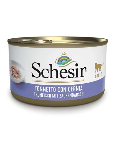SCHESIR ATÚN CON MERO EN GELATINA PARA GATOS - 85 GR (14 UNIDADES) 14 X 85 GR - 2
