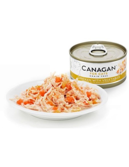 CANAGAN LATA DE POLLO CON VERDURAS PARA GATOS - 75 GR 75 GR - 3