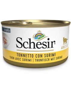 SCHESIR ATÚN CON SURIMI EN GELATINA PARA GATOS - 85 GR (14 UNIDADES) 14 X 85 GR - 2