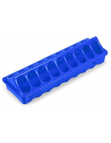 COPELE COMEDERO PLÁSTICO PARA POLLOS PRIMERA EDAD AZUL AZUL 30 CM - 2