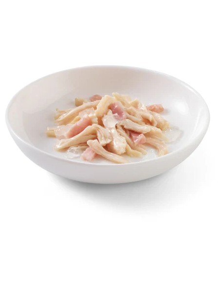 SCHESIR FILETES DE POLLO CON JAMÓN EN GELATINA PARA GATOS - 85 GR (14 UNIDADES) 14 X 85 GR - 3